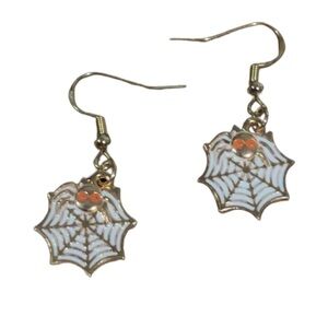 🔴Handmade Spider Web Earrings